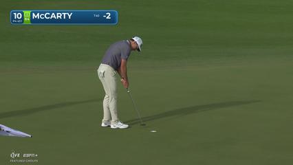 Matt McCarty | Round 1 | 10th hole | Shot 4 | 2025 Bank of Utah