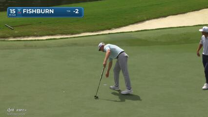 Patrick Fishburn | Round 1 | 15th hole | Shot 4 | 2025 Wyndham