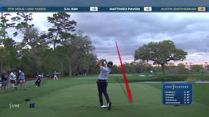 Austin Smotherman | Round 1 | 9th hole | Shot 1 | 2026 THE PLAYERS