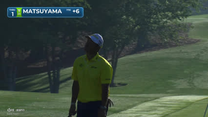 Hideki Matsuyama | Round 4 | 1st hole | Shot 4 | 2026 Truist Championship