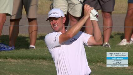 Justin Rose | Playoff 3 | 18th hole | Shot 2 | 2025 FedEx St. Jude