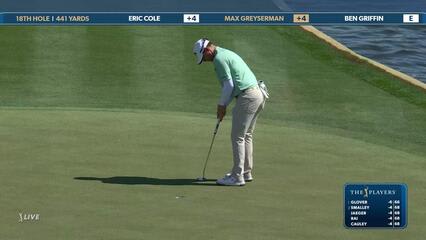 Max Greyserman | Round 1 | 18th hole | Shot 4 | 2025 THE PLAYERS