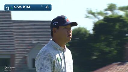 Si Woo Kim | Round 4 | 13th hole | Shot 3 | 2025 Rocket Classic