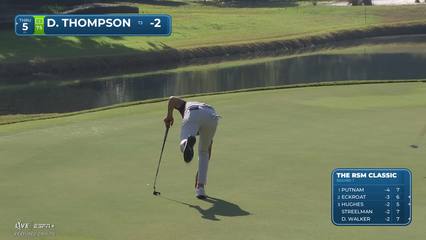 Davis Thompson | Round 1 | 14th hole | Shot 4 | 2025 The RSM Classic