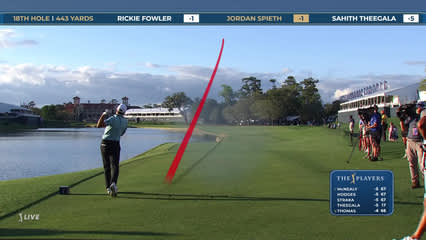 Jordan Spieth | Round 1 | 18th hole | Shot 1 | 2026 THE PLAYERS