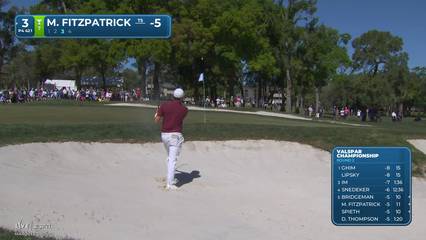 Matt Fitzpatrick | Round 2 | 3rd hole | Shot 3 | 2026 Valspar