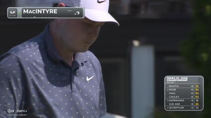 Robert MacIntyre | Round 1 | 16th hole | Shot 4 | 2025 FedEx St. Jude