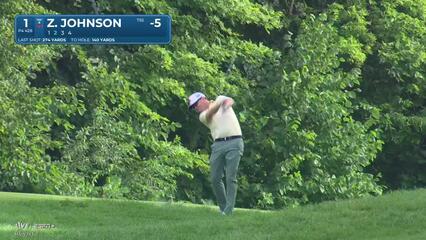 Zach Johnson | Round 4 | 1st hole | Shot 2 | 2025 John Deere