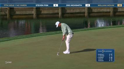 William Mouw | Round 1 | 17th hole | Shot 3 | 2026 THE PLAYERS