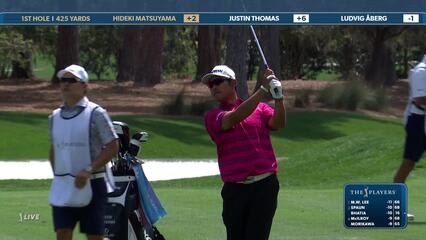 Hideki Matsuyama | Round 2 | 1st hole | Shot 2 | 2025 THE PLAYERS