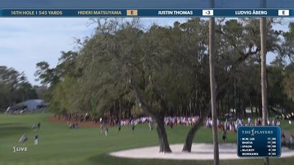 Hideki Matsuyama | Round 2 | 16th hole | Shot 3 | 2025 THE PLAYERS