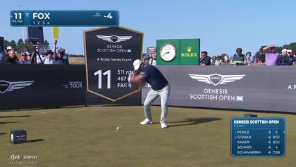 Ryan Fox | Round 2 | 11th hole | Shot 1 | 2025 Genesis Scottish Open