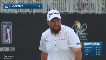 Shane Lowry | Round 3 | 14th hole | Shot 3 | 2025 Arnold Palmer Invitational