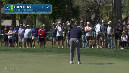 Patrick Cantlay | Round 1 | 2nd hole | Shot 4 | 2026 Valspar
