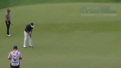 Keith Mitchell | Round 1 | 9th hole | Shot 3 | 2025 Valero