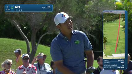 Byeong Hun An | Round 2 | 1st hole | Shot 1 | 2025 Sony Open