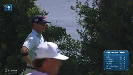 Eric Cole | Round 3 | 16th hole | Shot 2 | 2025 John Deere