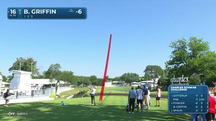 Ben Griffin | Round 2 | 16th hole | Shot 1 | 2025 Charles Schwab