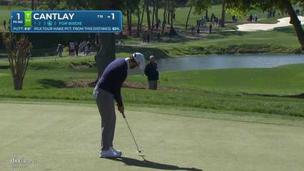 Patrick Cantlay | Round 1 | 1st hole | Shot 4 | 2026 Valspar