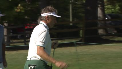 Bernhard Langer | Round 2 | 10th hole | Shot 4 | 2025 Dominion