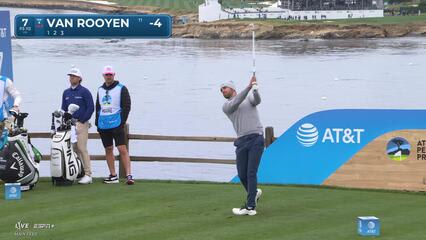 Erik van Rooyen | Round 1 | 7th hole | Shot 1 | 2025 AT&T Pebble Beach