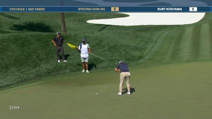 Byeong Hun An | Round 3 | 5th hole | Shot 4 | 2025 THE PLAYERS