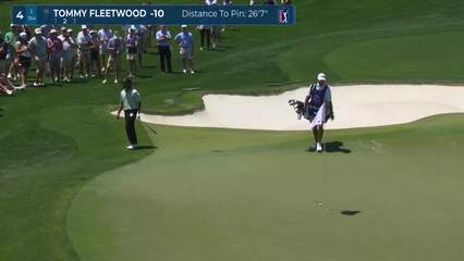 Tommy Fleetwood | Round 4 | 4th hole | Shot 3 | 2026 Truist Championship