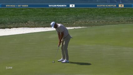 Scottie Scheffler | Round 3 | 9th hole | Shot 5 | 2025 THE PLAYERS