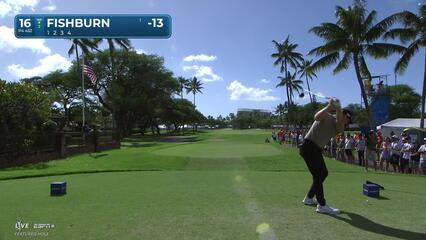 Patrick Fishburn | Round 3 | 16th hole | Shot 1 | 2025 Sony Open
