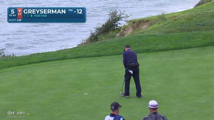 Max Greyserman | Round 4 | 5th hole | Shot 3 | 2026 AT&T Pebble Beach