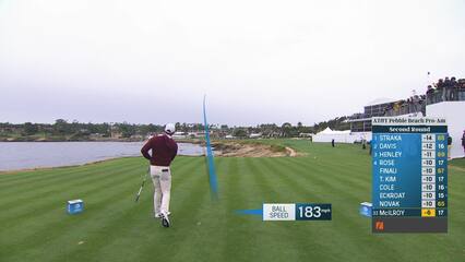 Rory McIlroy | Round 2 | 18th hole | Shot 1 | 2025 AT&T Pebble Beach