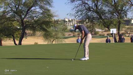 Sam Burns | Round 1 | 14th hole | Shot 4 | 2025 WM Phoenix Open