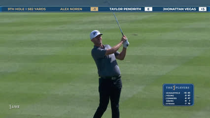 Taylor Pendrith | Round 2 | 9th hole | Shot 3 | 2026 THE PLAYERS