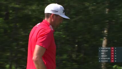 Keegan Bradley | Round 4 | 11th hole | Shot 3 | 2025 Travelers
