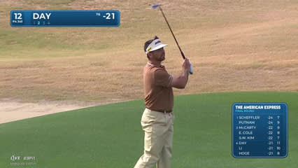 Jason Day | Round 4 | 12th hole | Shot 2 | 2026 The American Express