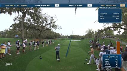 Will Zalatoris | Round 4 | 12th hole | Shot 1 | 2025 THE PLAYERS