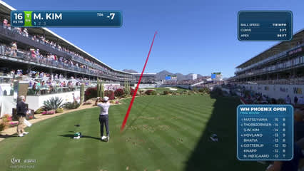 Michael Kim | Round 4 | 16th hole | Shot 1 | 2026 WM Phoenix Open