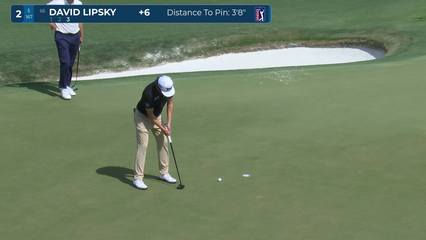 David Lipsky | Round 1 | 2nd hole | Shot 4 | -1 Houston Open