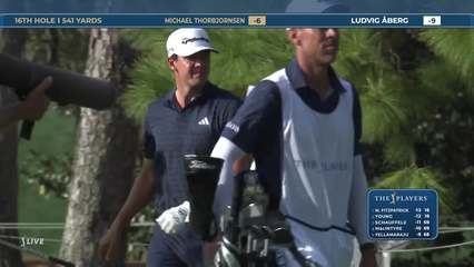 Michael Thorbjornsen | Round 4 | 16th hole | Shot 2 | 2026 THE PLAYERS