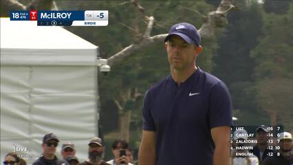 Rory McIlroy | 2024 Genesis | Round 4 | 18th hole | Shot 4