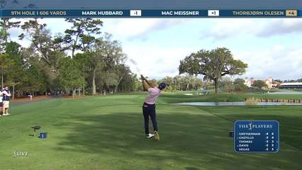 Thorbjørn Olesen | Round 1 | 9th hole | Shot 1 | 2026 THE PLAYERS