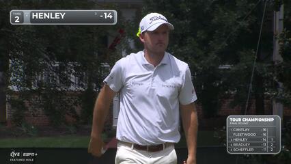 Russell Henley | Round 4 | 2nd hole | Shot 3 | 2025 TOUR Championship