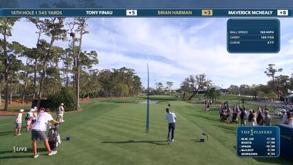 Brian Harman | Round 2 | 16th hole | Shot 1 | 2025 THE PLAYERS