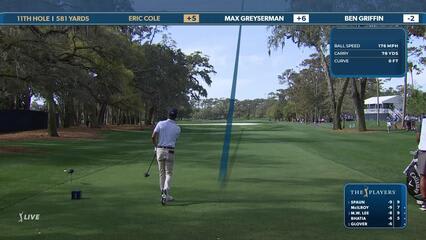 Eric Cole | Round 2 | 11th hole | Shot 1 | 2025 THE PLAYERS