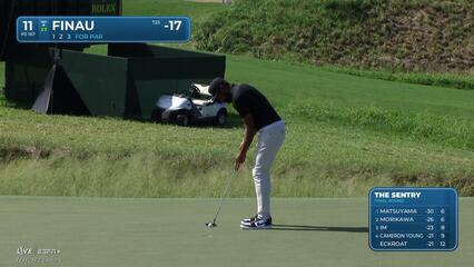 Tony Finau | Round 4 | 11th hole | Shot 3 | 2025 The Sentry