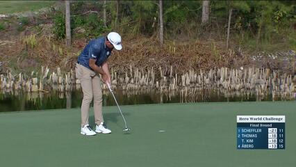 Keegan Bradley | Round 4 | 12th hole | Shot 4 | 2024 Hero World Challenge