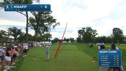 Jake Knapp | Round 1 | 5th hole | Shot 1 | 2025 Rocket Classic