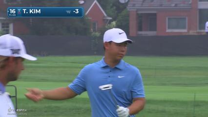 Tom Kim | Round 2 | 16th hole | Shot 3 | 2025 Rocket Classic