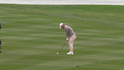Tom Kim | Round 2 | 11th hole | Shot 2 | 2025 AT&T Pebble Beach