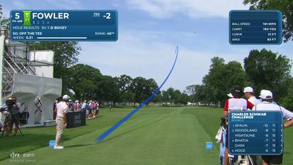 Rickie Fowler | Round 2 | 5th hole | Shot 1 | 2026 Charles Schwab